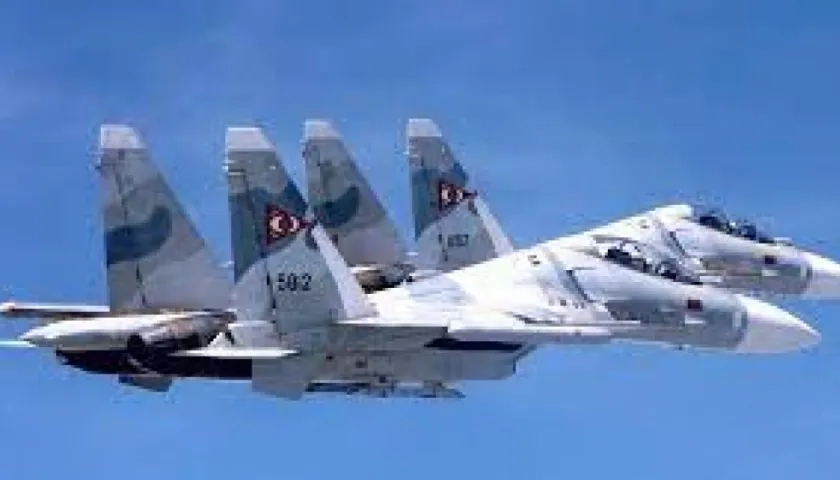 Aviones de la Fuerza Aérea Venezolana.