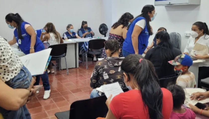 El promedio de afiliaciones mensuales a salud en el 2021 fue de 10.000 migrantes, en Jornada Masiva de Afiliación se duplicó esta cifra.