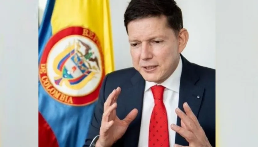 Wilson Ruiz, ministro de Justicia.