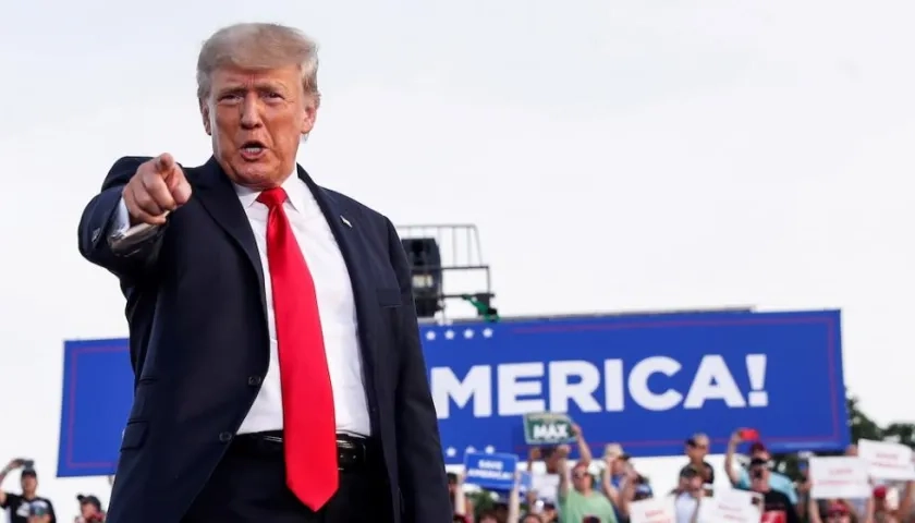 Donald Trump, expresidente de Estados Unidos.