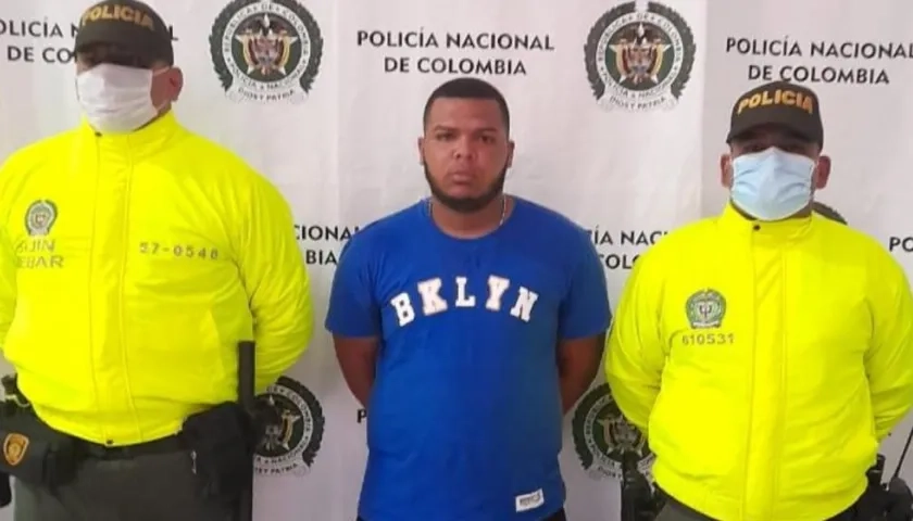 Randy Alberto Cuadro Castro, capturado. 