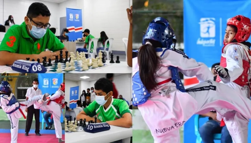Las finales de ajedrez y taekwondo fueron las primeras en cumplirse.