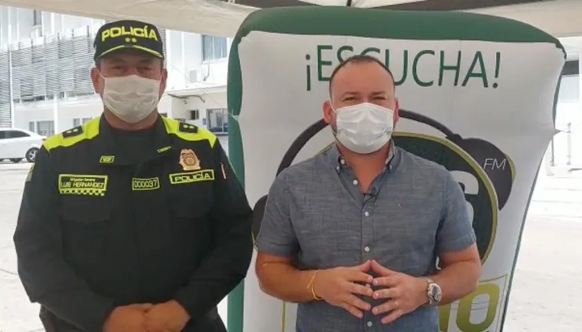 General Luis Carlos Hernández y Nelson Patrón. 