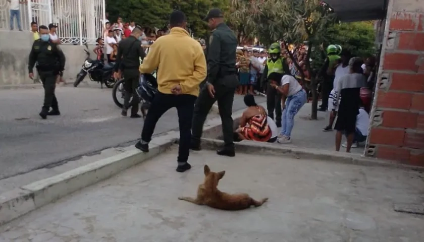 Lugar de los hechos.