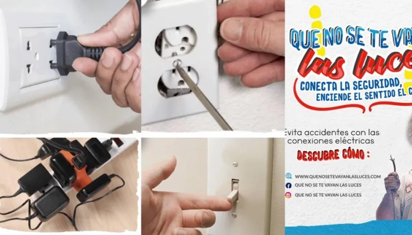 Campaña para disminuir las víctimas por riesgo eléctrico.