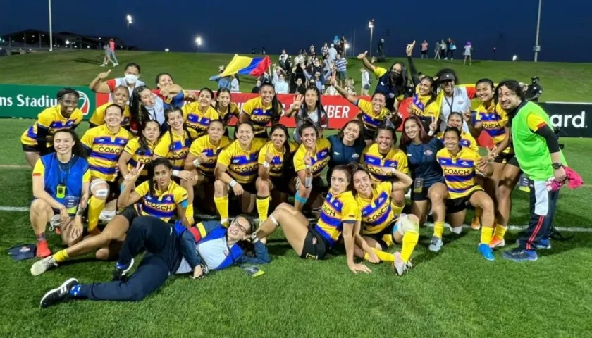 Jugadoras de la Selección Colombia. 