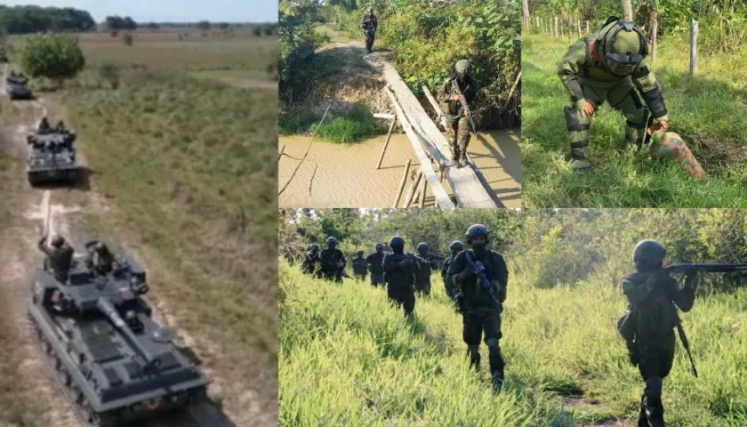 La Fuerza Armada Bolivariana se mantiene desplegada en el eje transfronterizo de Apure.