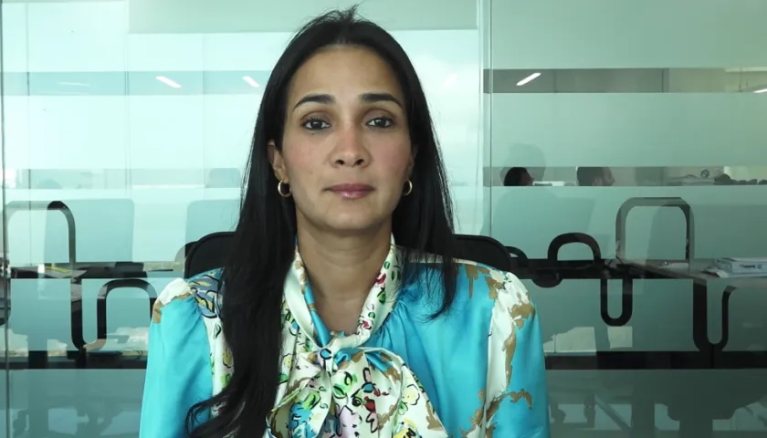 Angie Criales, gerente de Edubar.