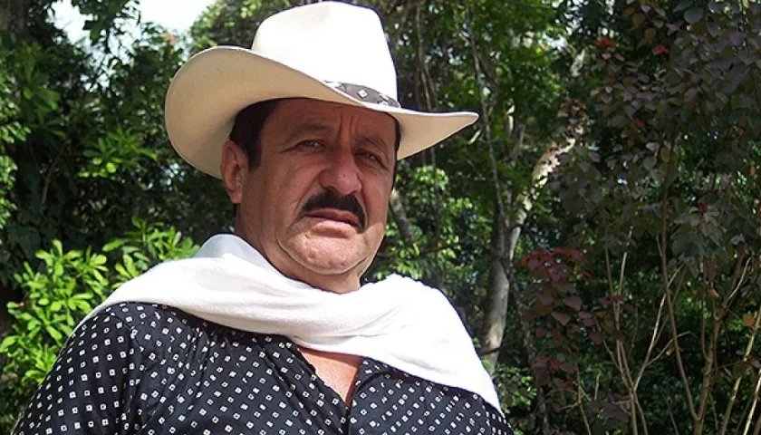 Hernán Giraldo, en su época de jefe paramilitar