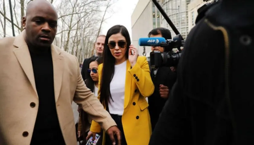 Emma Coronel, de 32 años, esposa de 'El Chapo'.