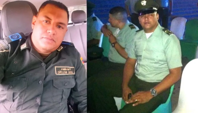 El patrullero de la Policía José Carlos Beleño Correa.