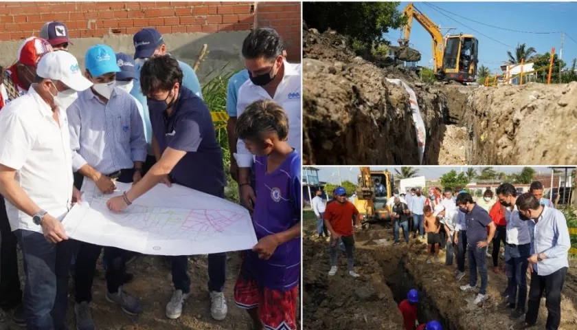 Una promesa hecha hace un año comenzó a hacerse realidad en el barrio ‘La Cangrejera’, del corregimiento La Playa. 