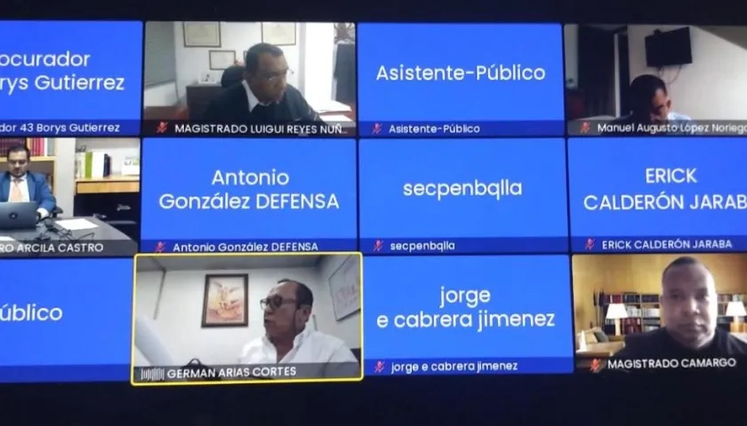 Aspecto de la audiencia.