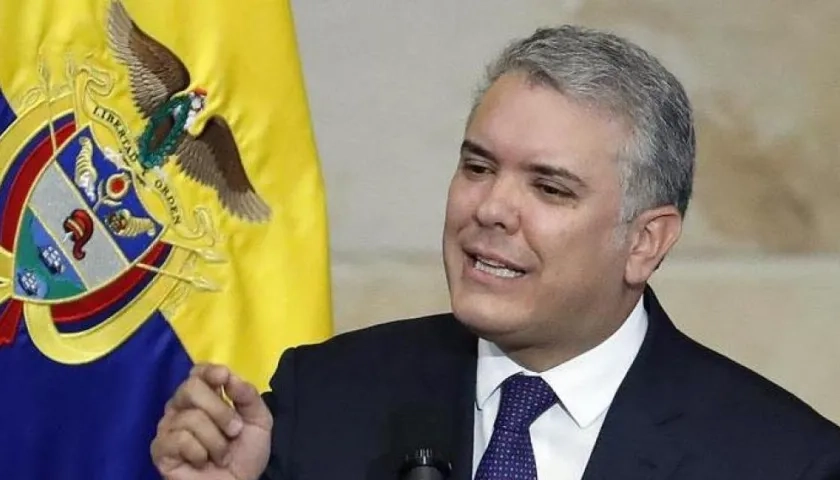 Iván Duque, presidente de Colombia.