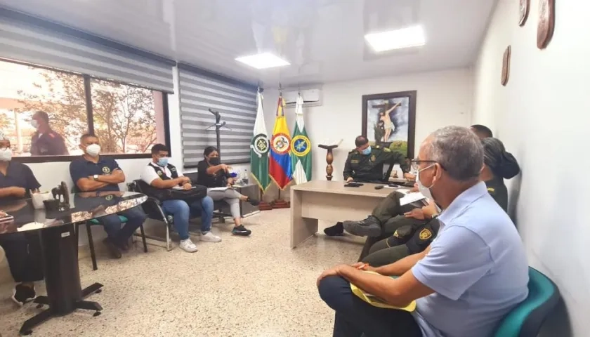 Reunión para analizar la situación del paciente.