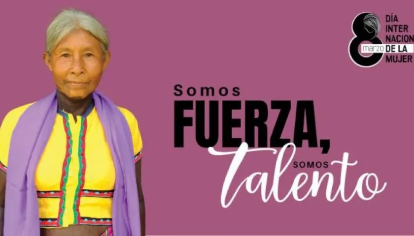 Somos fuerza, somos talento, el lema de la Unidad Nacional de Víctimas.