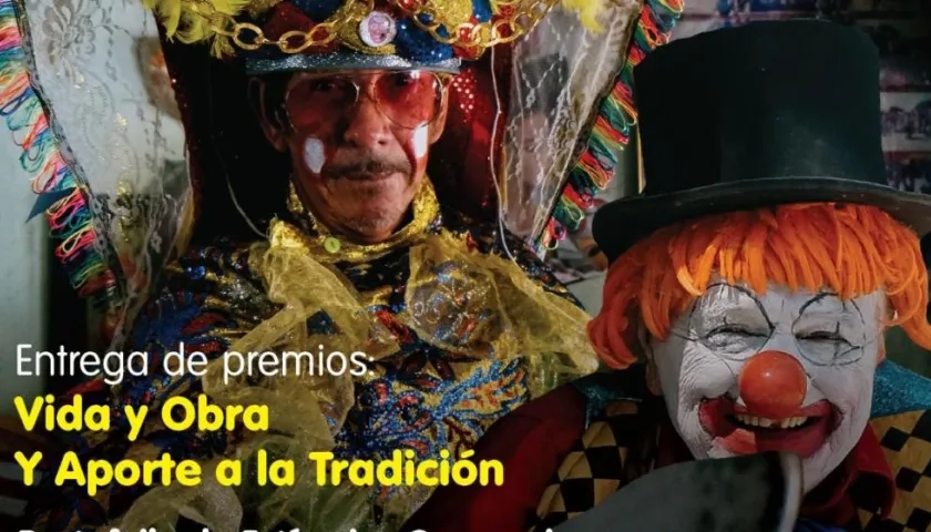 Entregarán estímulos al disfraz del payaso ‘Cara sucia’ y a la danza de congos ‘El Perro Negro’.
