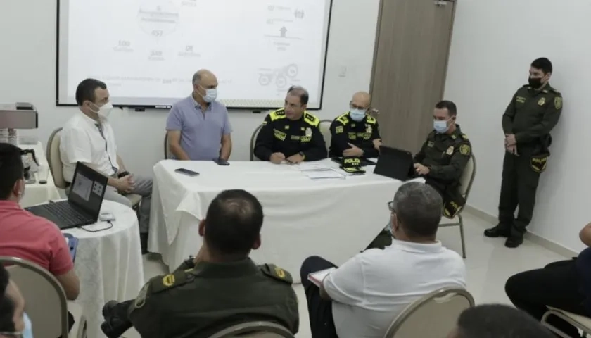 Se definió un refuerzo de 15 policías de carabineros en el Atlántico para el tema de investigación judicial.