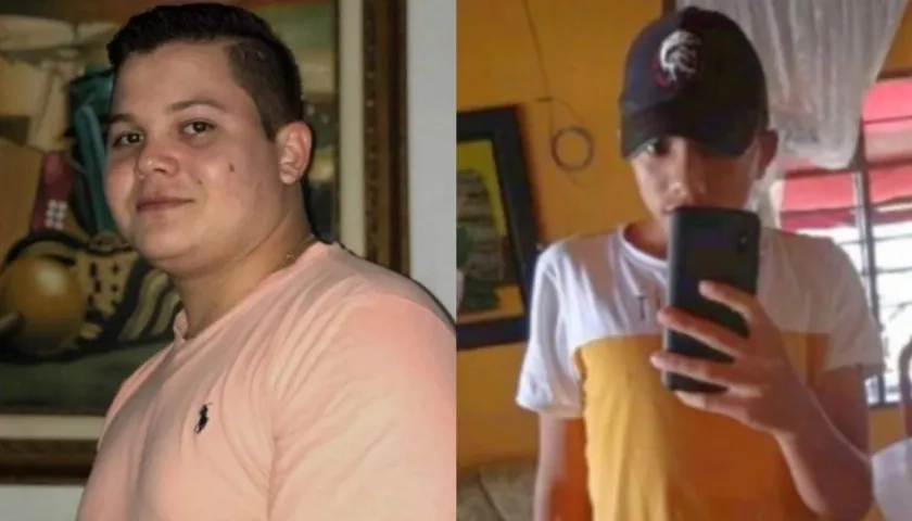 Alex Manuel Castaño y Marco Aurelio Charris.