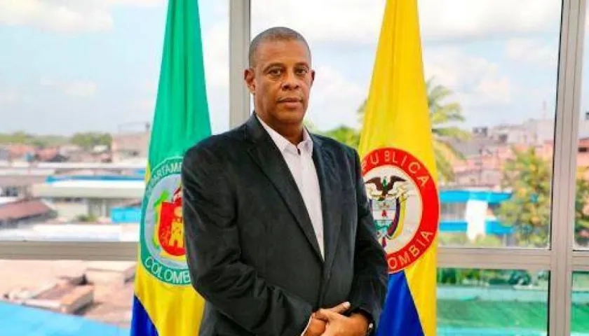 Ariel Palacios Calderón, gobernador del Chocó.