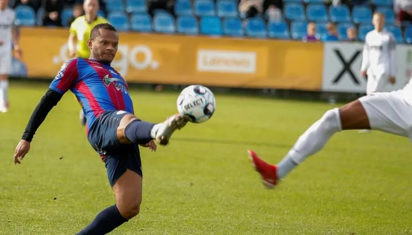 Andrés 'Manga' Escobar, delantero colombiano. 