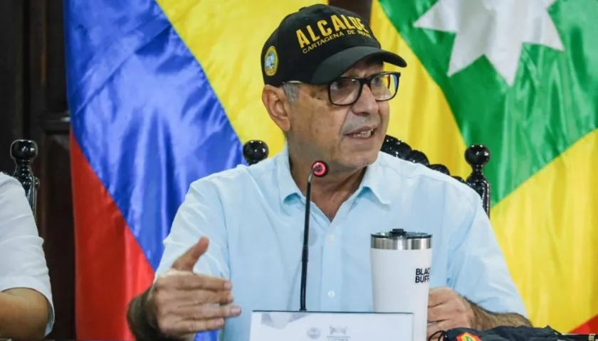 William Dau Chamat, alcalde de Cartagena.