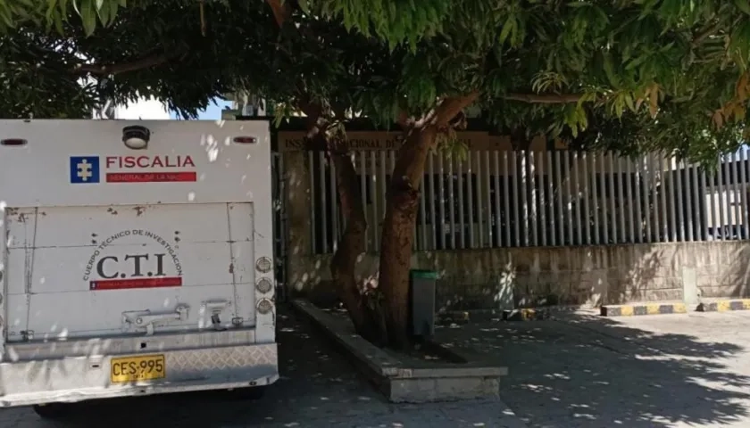 El cuerpo del hombre fue trasladado a Medicina Legal. 