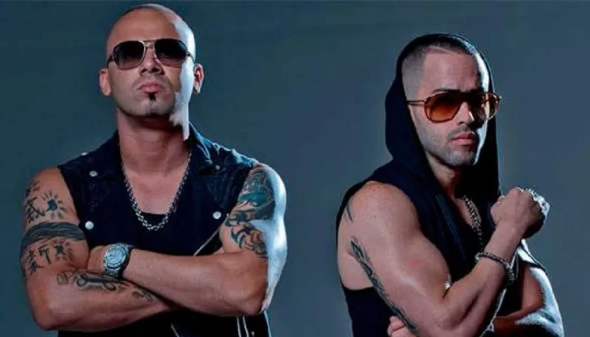 El dúo puertorriqueño Wisin y Yandel.