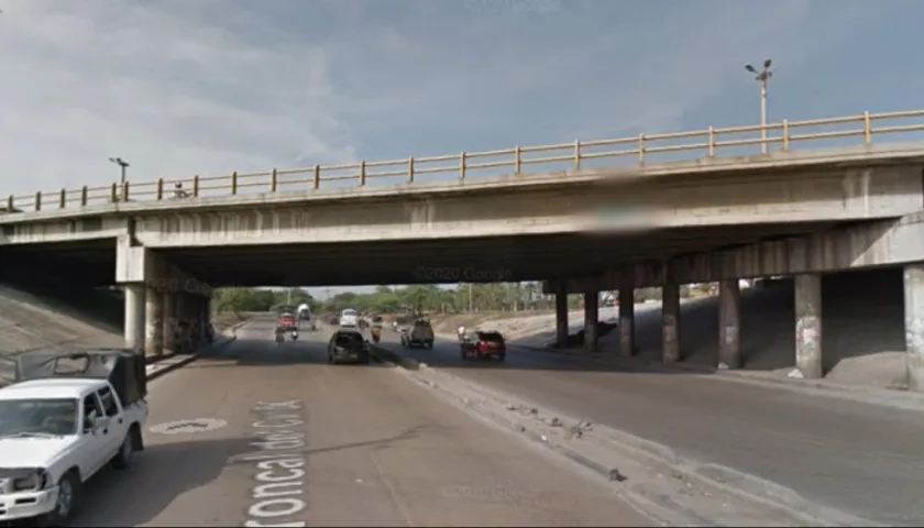 Calle 30 con Circunvalar, lugar de los hechos. 