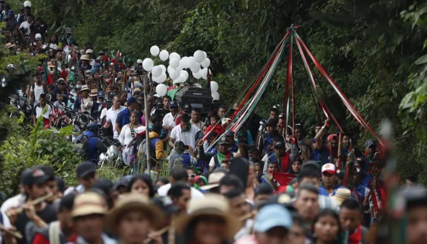 Sepelio de Miller Correa