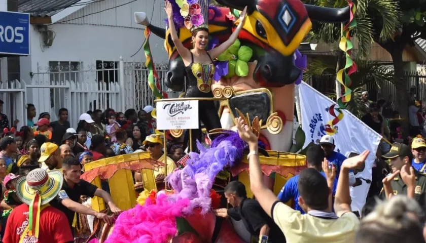 Carnaval del Suroccidente en plena celebración. 
