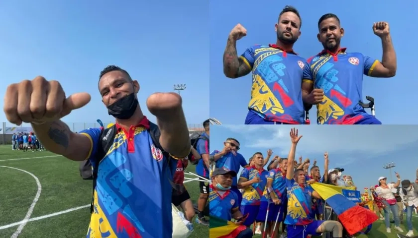 Integrantes de la Selección Colombia.