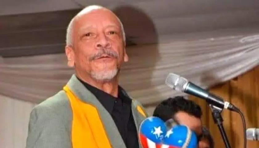 Ismael Rivera Jr., en plena actuación.