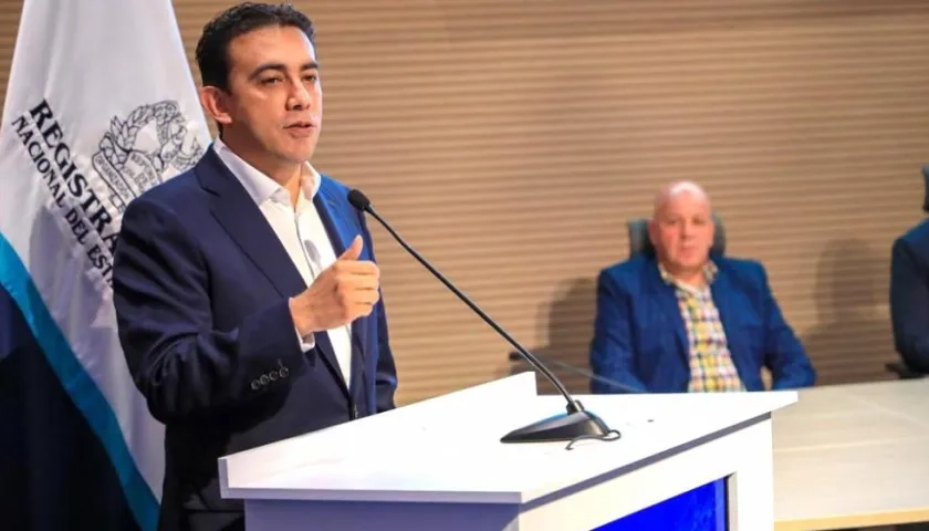 Alexander Vega Rocha, Registrador Nacional.