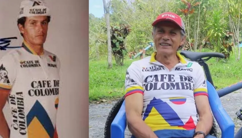 Samuel Cabrera, ciclista colombiano fallecido este lunes.