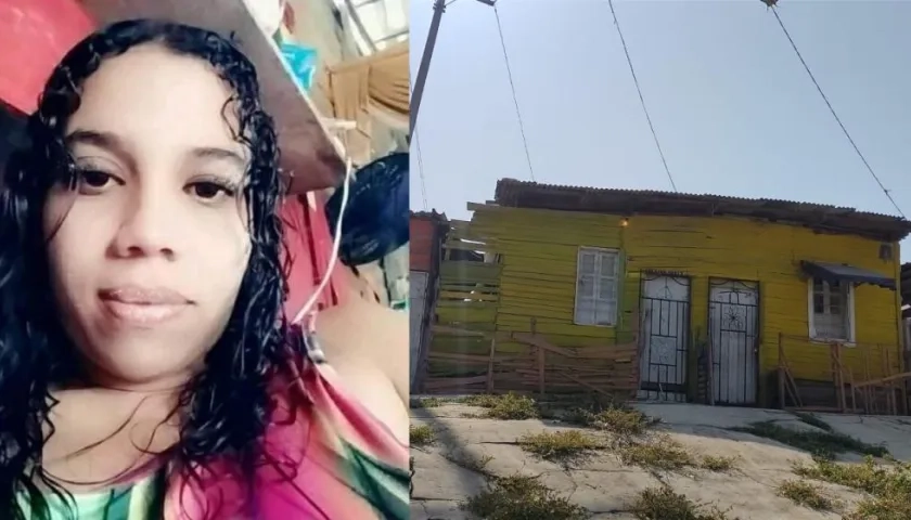 Yasli Ortega Bastida y la casa donde residían.