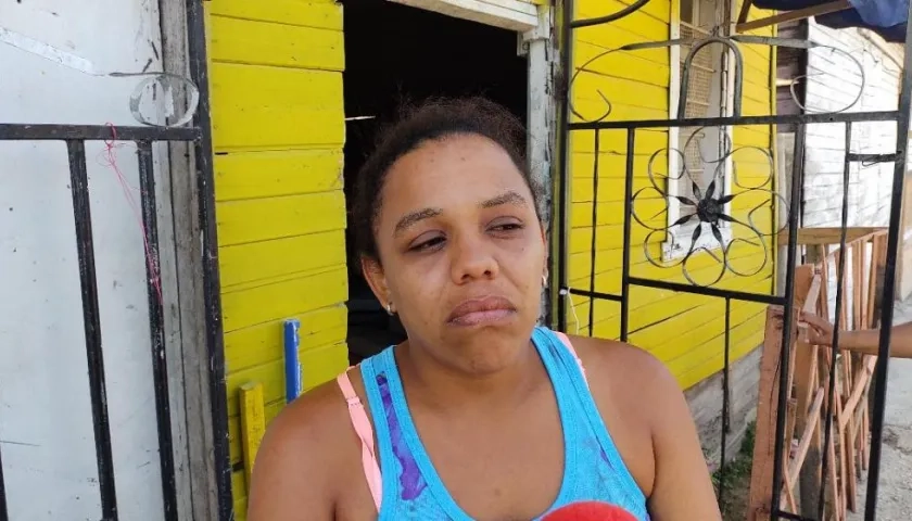 Yasmín, hermana de Yasli.