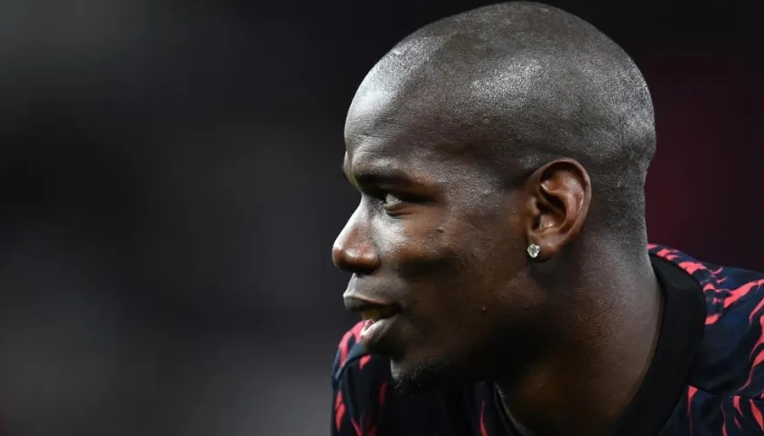 Paul Pogba, jugador del Manchester United. 