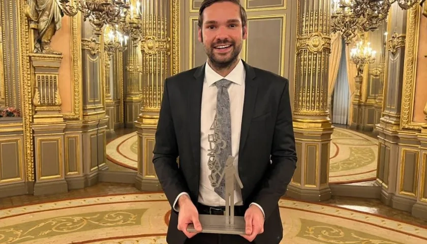 José Caparroso, comunicador social barranquillero.