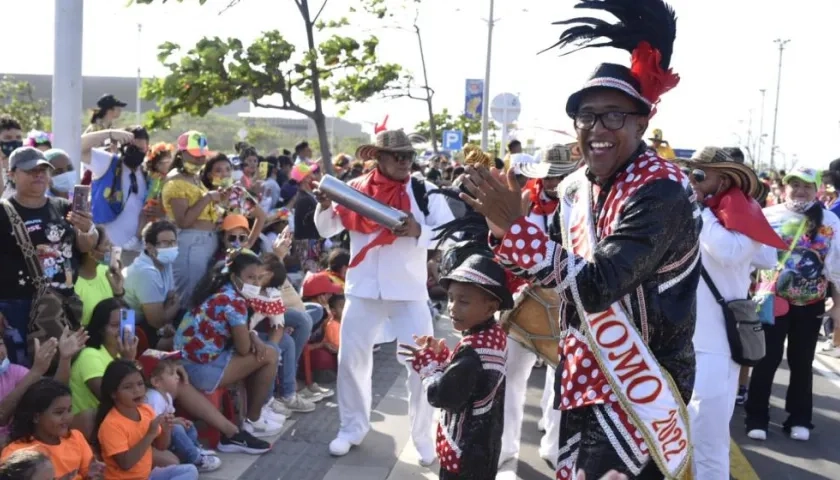 Kevin Torres, Rey Momo del Carnaval 2022.