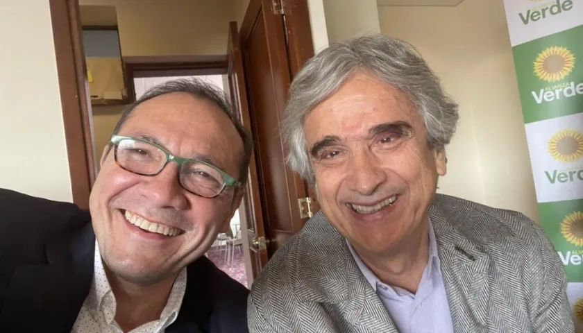 Antonio Sanguino e Iván Marulanda.