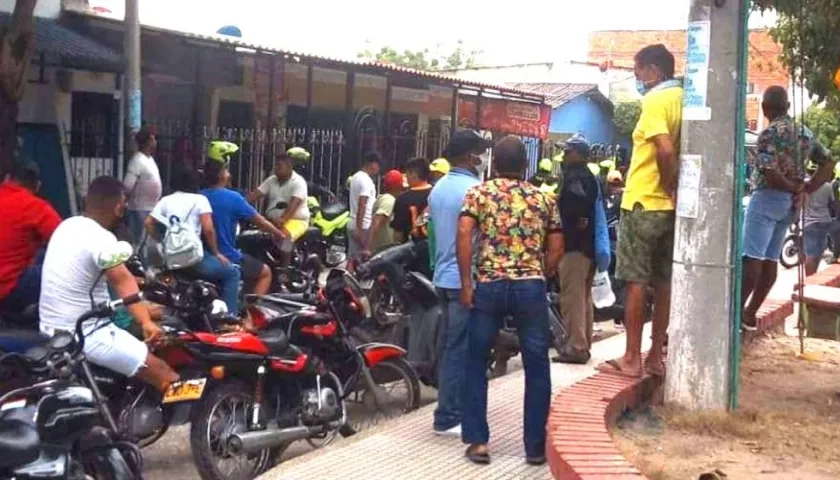 Lugar de los hechos en Sabanalarga.