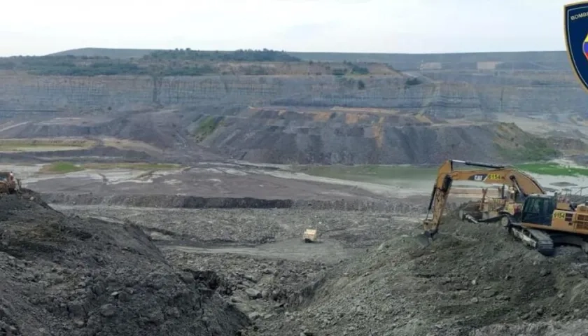 Zona minera El Paso, Cesar.