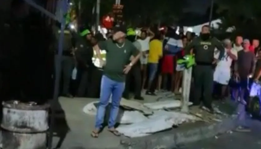 Lugar de los hechos.