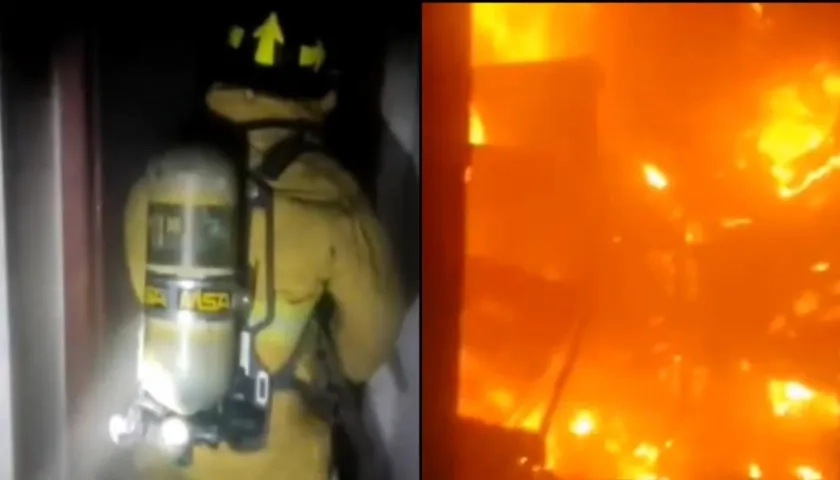 Incendio en Registraduría de Valledupar dejó solo daños materiales.