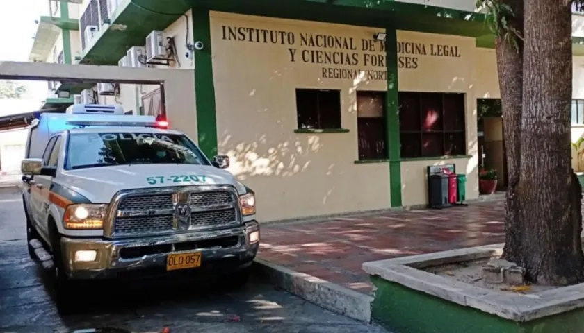 Fachada de Medicina Legal en Barranquilla.
