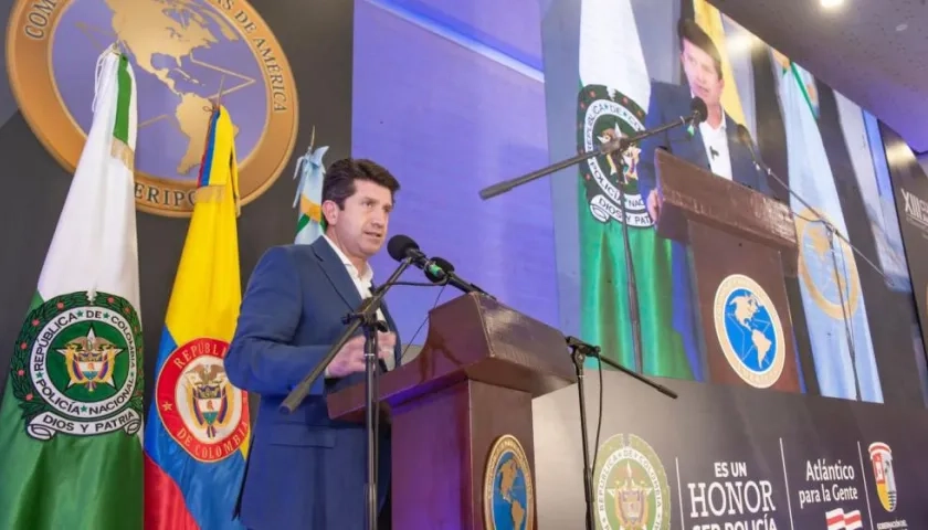 MinDefensa interviene en la XIII Cumbre de Ameripol en Barranquilla