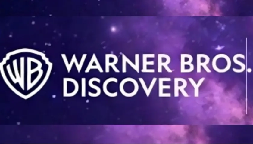 El logotipo de Warner Bros. Discovery.