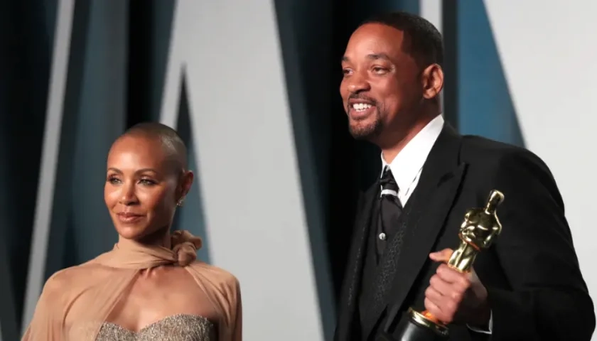Jada Pinkett y Will Smith.
