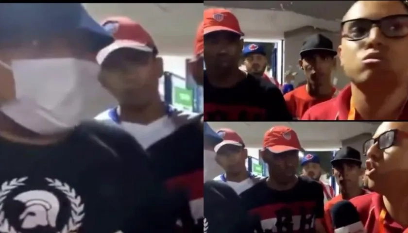 Imágenes de lo ocurrido.